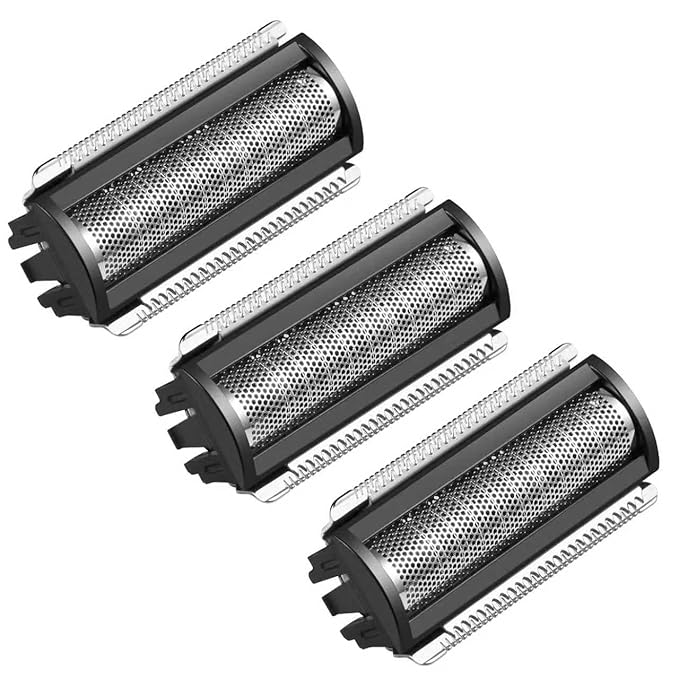 Replacement Foil Blade Compatible with MANSCAPED The Lawn Mower 5.0 Ultra Hair Trimmer,Stainless Steel Groin Hair Foil Shaver Head for Close Body Hair Grooming,3 Packs