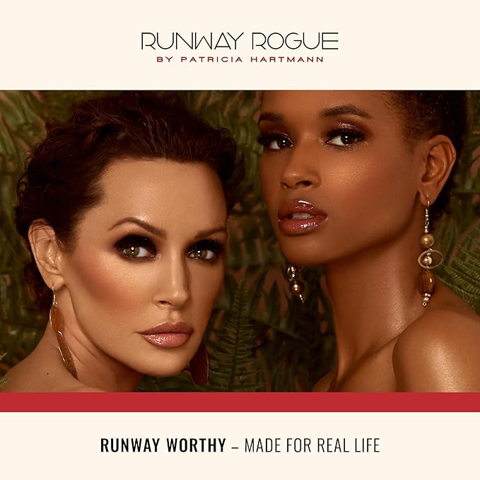 Runway Rogue LuxGloss Lip Gloss, High-Pigment Shimmery Pale-Nude Lip Gloss, ‘Photo Filter’