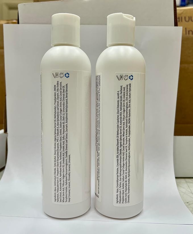 Moroccan Keratin Sulfate Free Shampoo & Conditioner Set Infused with Moroccan Argan Oil