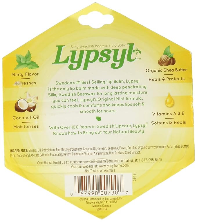 Lypsyl Lypmoisturizer Ori Size .1z Lypsyl Original