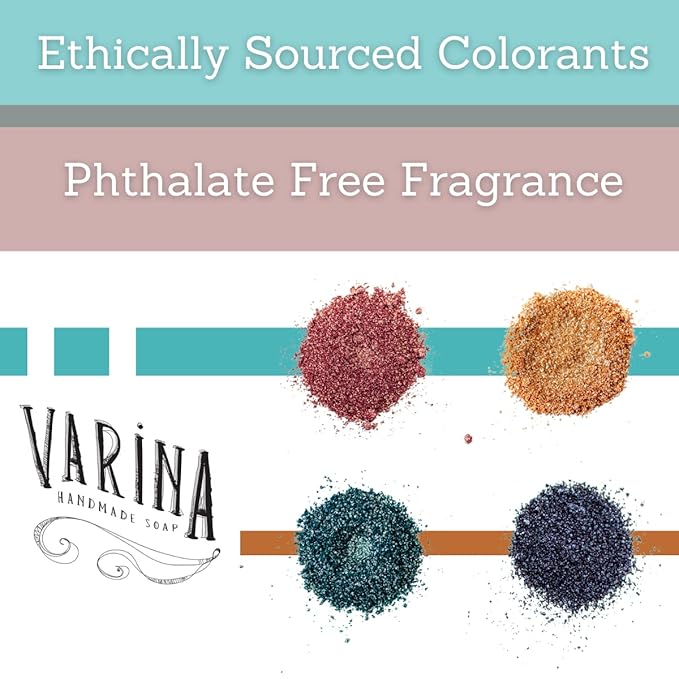 Varina Patchouli Sandalwood Soap - Gentle Cleansing for Sensitive Skin, Earthy Scents - 3 Pack Handmade Soap