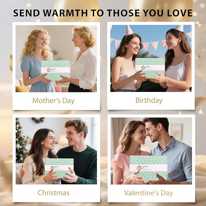 30pcs Valentines Day Gifts for Men & Women, Facial Skin Care Set & Spa Ki, Self-Care Relaxation Gift, Skin Care Collection, Tea Tree Essential Oil, Serum, Dad, Mother's Day, Christmas, Birthday