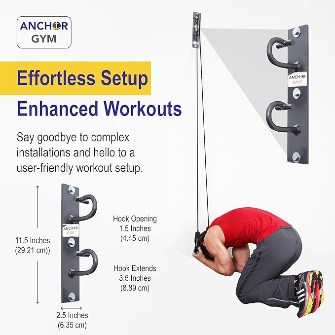 Anchor Gym H2 Mounted Anchor Single Unit
