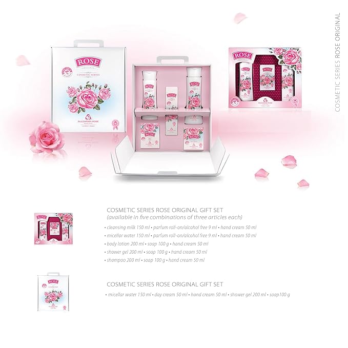 Bulgarian Rose 5 Piece Gift Set