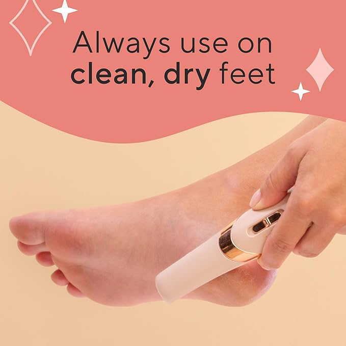Finishing Touch Flawless Pedi Electronic Tool File and Callus Remover, Pedicure-New Version (Amazon Exclusive)