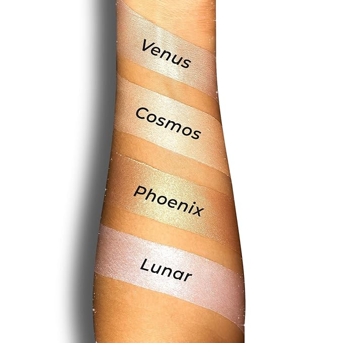 Aesthetica Starlite Highlighter - Metallic Shimmer Highlighting Makeup