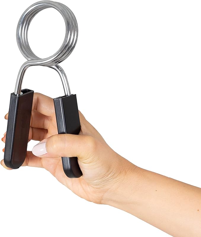 Black 2 Inch Barbell Clamps