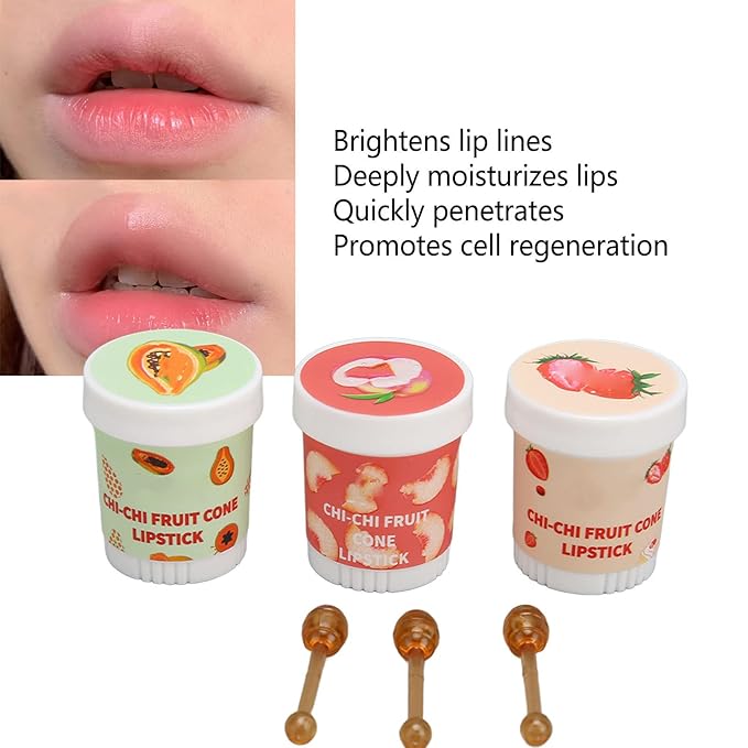 Lip Care Balm, Ice Cream Shape Daily