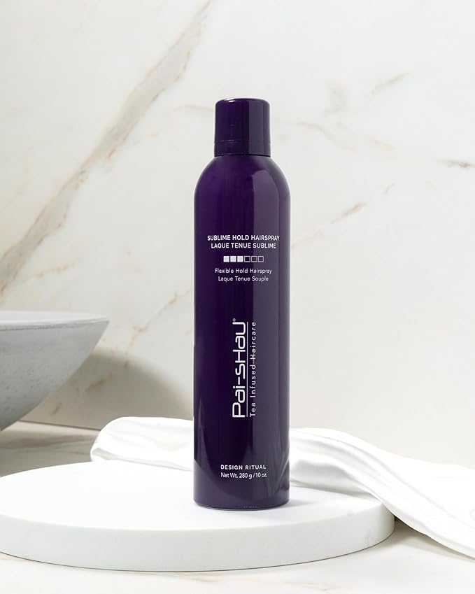 Pai-Shau Sublime Hold Hairspray - Medium Hold Flexible Hairspray - 10 oz.