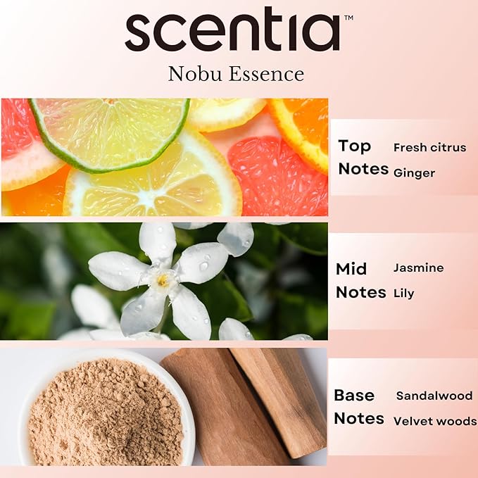 Scentia Luxury Essential Oil Blend – Inspired by Nobu Hotels, Aromatherapy Fragrance Oil for Home, Office, Living Room - Thanksgiving & Holiday Gift (20 ml / 0.67 Fl Oz)