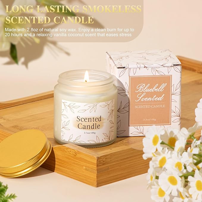 CuriBox Get Well Gifts for Women Self Care Gifts Basket - Relaxing Spa Care Package After Surgery Thinking of You Birthday Gift - Feel Better Sympathy Gift Set for Her Mom Sister Friend Wife (Beige)