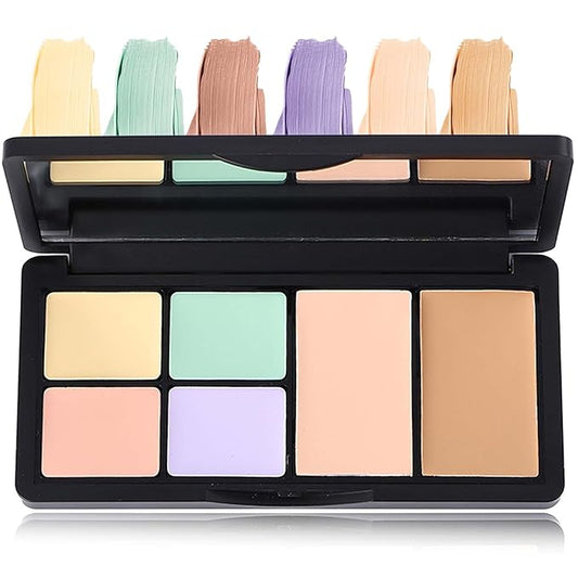 Color Correcting Concealer Palette,Concealer Contour Palette Long Lasting