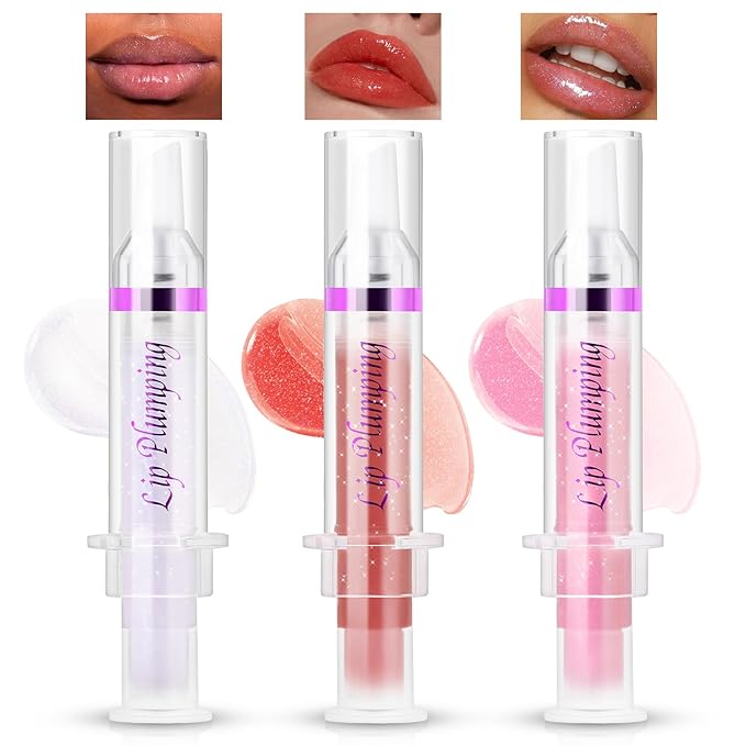 3 Colors Lip Plumping Booster, Natural