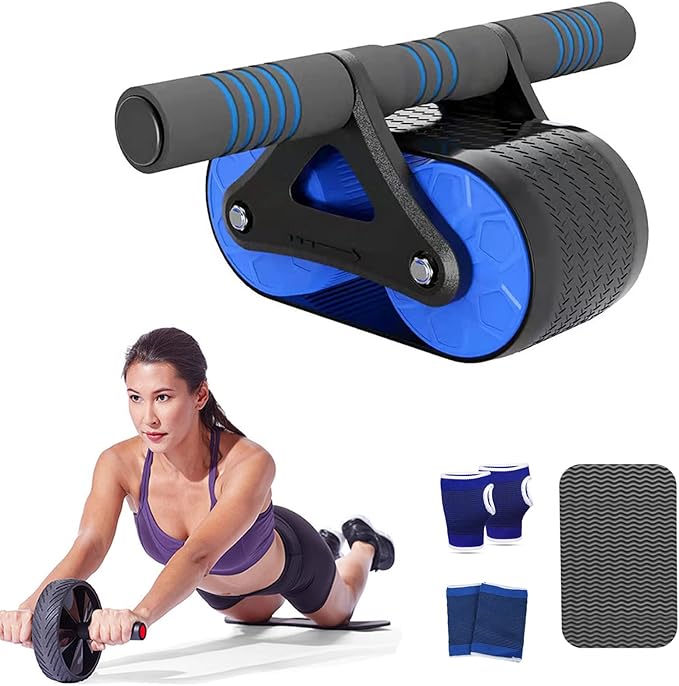 Automatic Rebound Abdominal Roller Wheelï¼Œquiet Non-slip Core Abdominal Exerciser