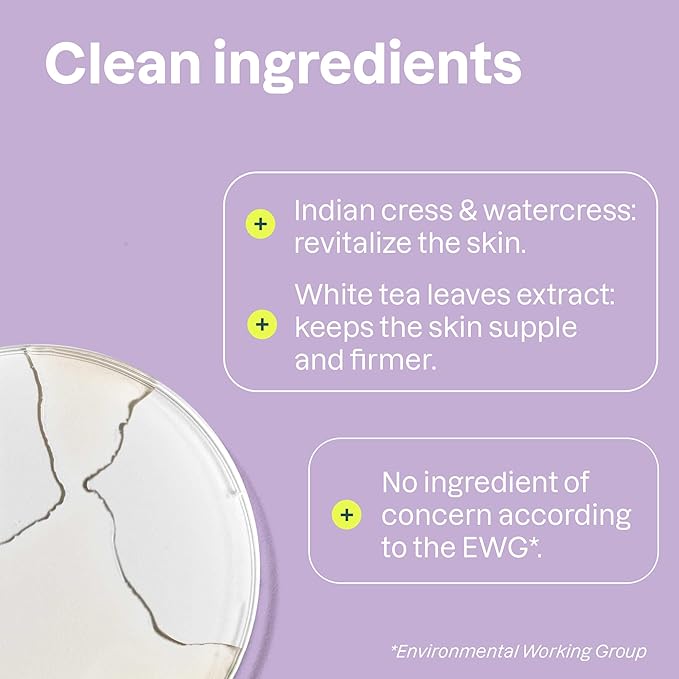 ATTITUDE Micellar Foaming Facial Cleanser, EWG Verified, Dermatologically Tested, Plant and Mineral-Based, Vegan, White Tea Leaves, 5 Fl Oz (Pack of 6)