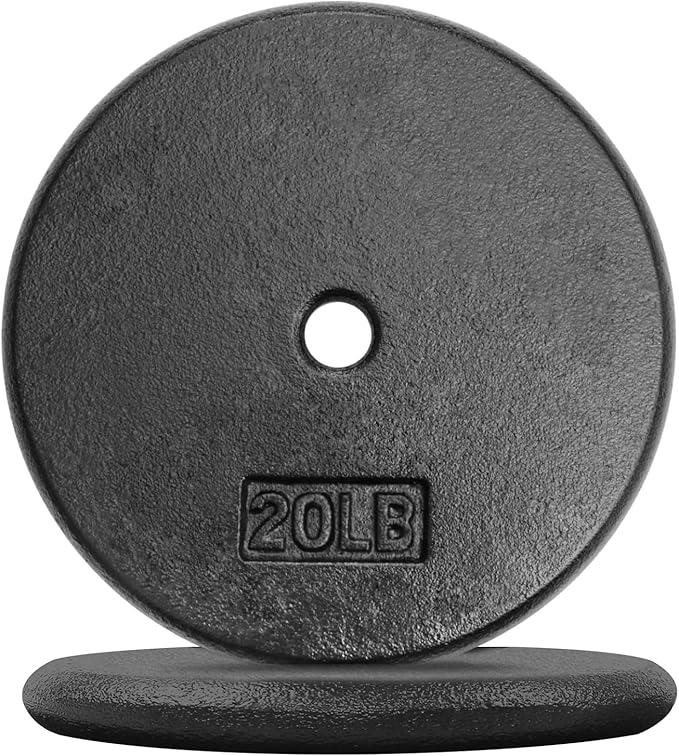 A2ZCARE 1 inch Weight Plates Set 1.25 lbs 20 lbs, 1 inch, 1 inch