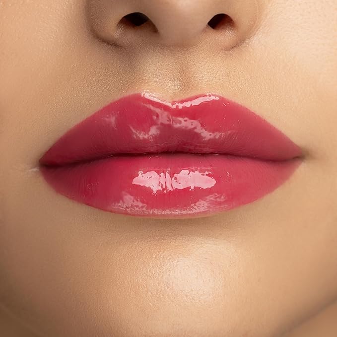 Radiant Professional Lip Glaze (23 Shades) - Ultra-Glossy, Non-Sticky & Long-Lasting Lip Gloss for Women - High Shine Hydration - Vegan & Moisturizing for Soft, Nourished Lips - (11 CHERRY)