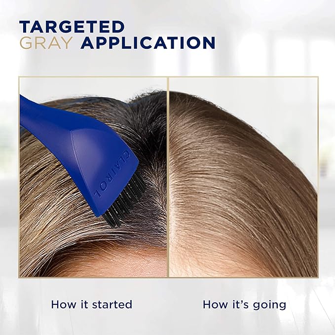 Clairol Root Touch-Up by Nice'n Easy Permanent Hair Dye, 4G Dark Golden Brown Hair Color, Pack of 4