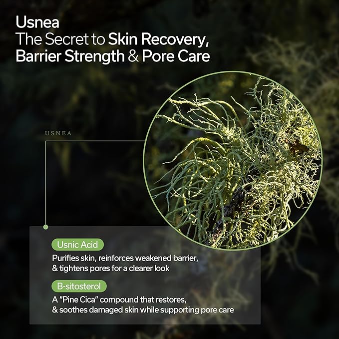 usnear FOREST Usnea-PDRN wrapping layer Cream – Elasticity & Hydration Face Moisturizer for Sensitive Skin with Liposome Ceramide, Korean Skincare for Boosts skin barrier, 1.69 fl oz