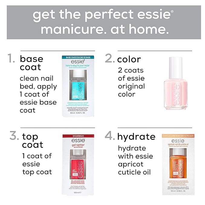 essie Nail Care, 8-Free Vegan,