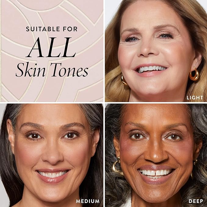 LAURA GELLER Baked Icons Complete Full Face Palette, Tan | All-in-One Makeup Palette with Baked Foundations, Blush, Bronzer, Highlighter, Eyeshadows | Coverage for Mature Skin | Travel-Friendly
