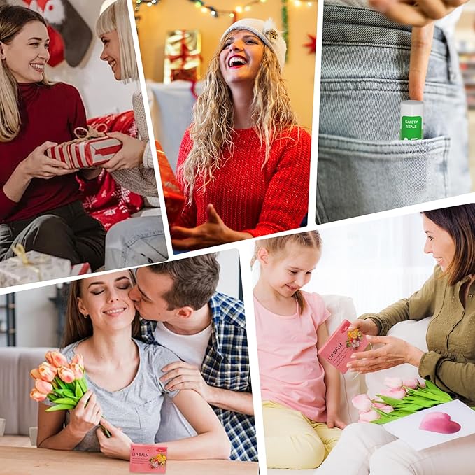 5 Pack Lip Balm Natural Lip