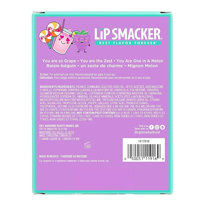 Lip Smacker Valentine's Day Collection Story Purple