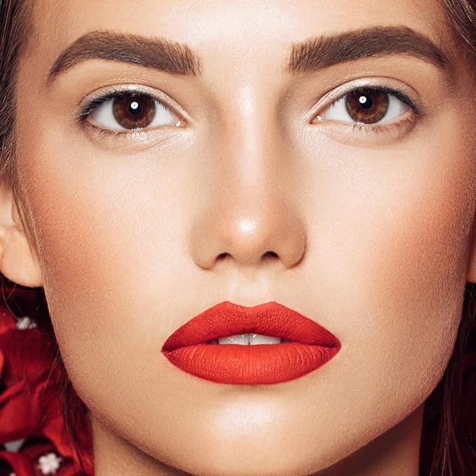 ilembane Rose Red Liquid Lipstick, LongLasting, Smudge Proof, Transfer Resistant Lip Color,Waterproof, Non-Transfer Formula (Enigma Edge)