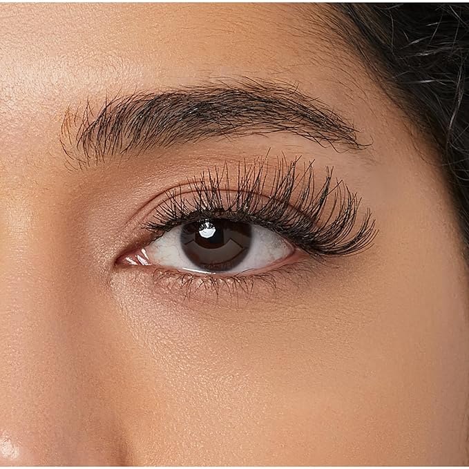 KISS So Wispy, False Eyelashes, 'Style #01', 14mm, Includes 5 Pairs Of Lashes, Easy to Apply, Reusable Lash Clusters