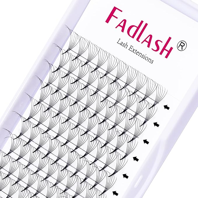 Lash Extensions Volume Premade Fans 6D 0.07 Lash Fans Volume Eyelash Extensions C Curl 13mm Premade Eyelash Extensions 8-20mm to Choose (6D-0.07-C, 13mm)