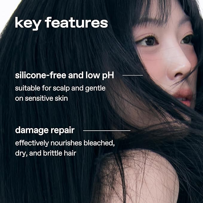 glow apple mango treatment hair mask | silicone‑free formulation for scalp & hair | intensive moisture & smoothing for brittle | rich tropical apple‑mango scent | 8.45 fl oz
