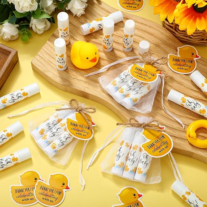 Demissle 50 Pcs Baby Shower Lip Reveal