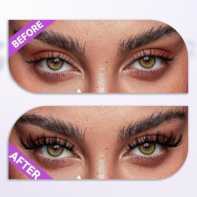 Lash Clusters Spiky Eyelash Extensions Wispy Individual Lashes Manga Eyelash Individuals 168 Pcs CC-Curly Cluster Eyelash Extensions 8-16MM Mixed DIY Lash Extensions