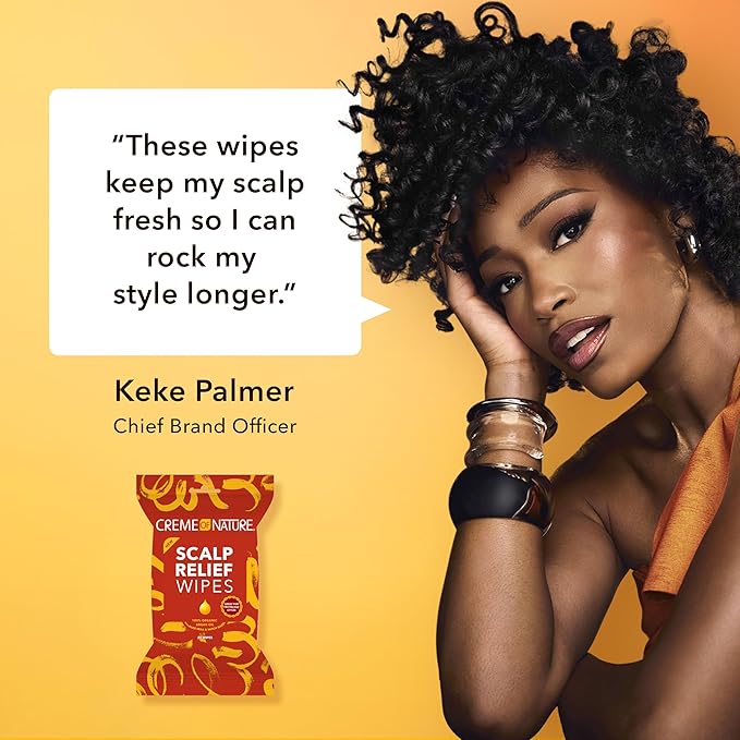 Creme of Nature® Argan Oil from Morrocco Scalp Relief Wipes