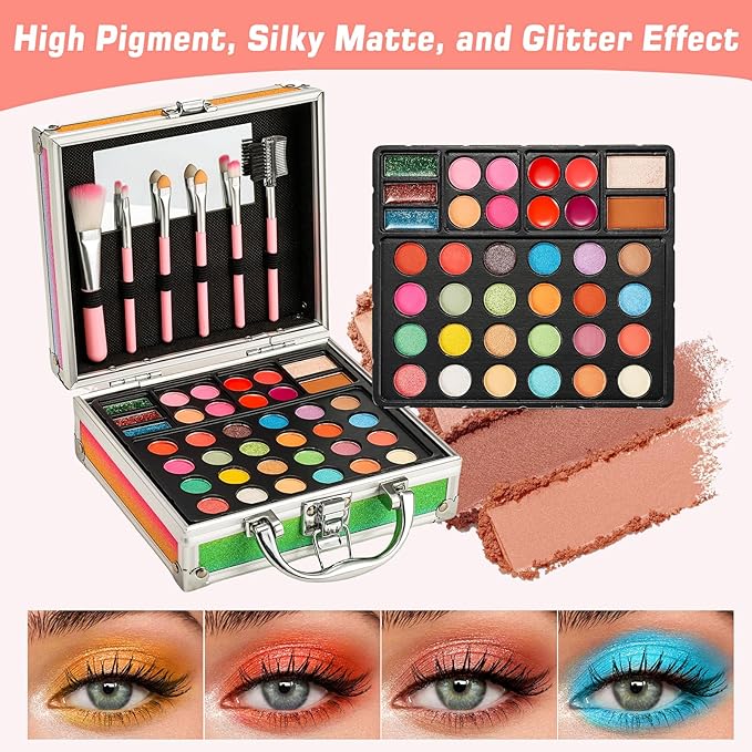 Anpro All-In-One Makeup Carry Case with Pro Teen