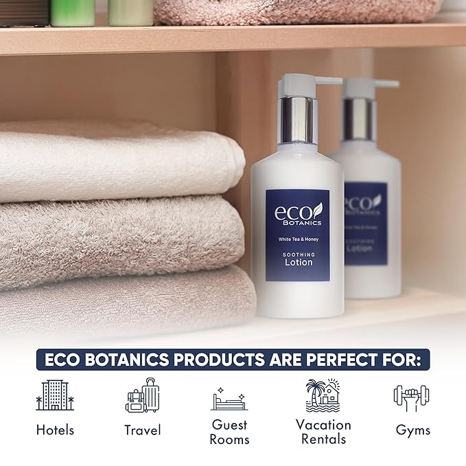 Terra Pure | Eco Botanics Lotion, Retail Size Hotel Amenities, 10.14 oz. (Case of 24)