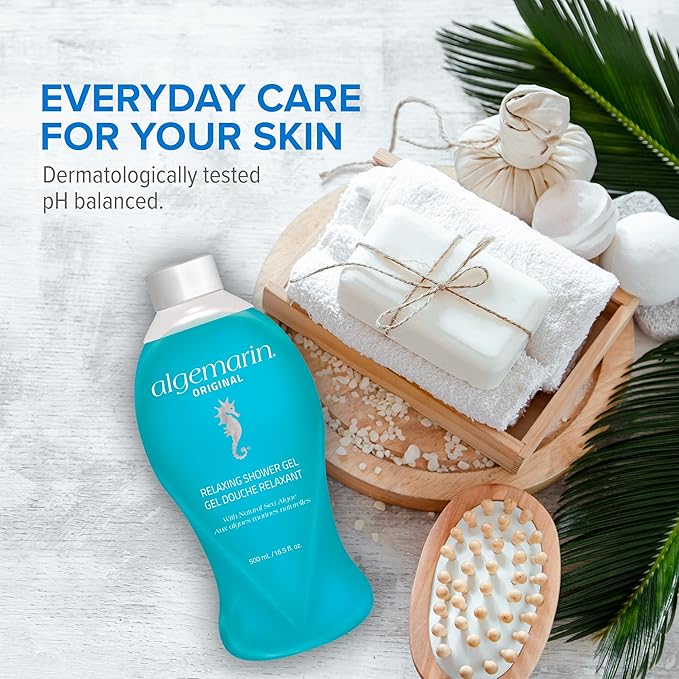 Algemarin Original Relaxing Shower Gel – European Sea Body Cleanser (500 ml)