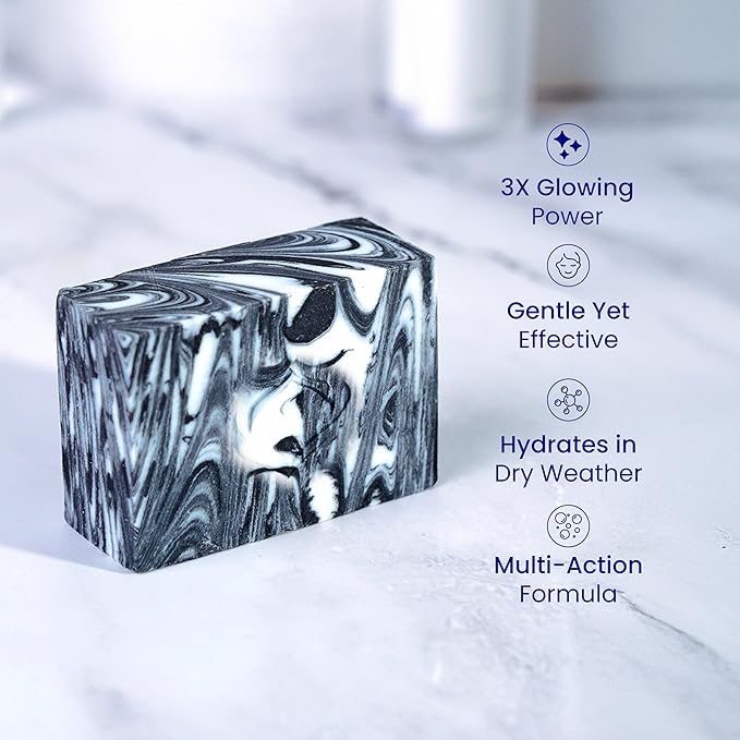 Relumins Professional Spa Formula Triple Action Soap – Gentle Formula with Natural Plant Extracts for Normal & Sensitive Skin, 135g Bar with Net