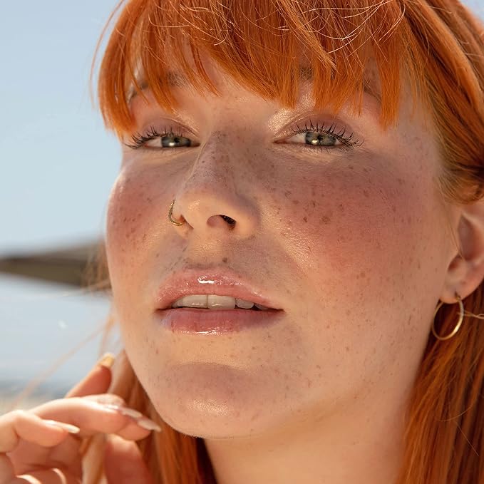 Tower 28 ShineOn Lip Jelly, CHILL, Non-Sticky, Hydrating Vegan Lip Gloss in Clear, Moisturizing Apricot and Raspberry Seed Oil, Clean, Cruelty Free