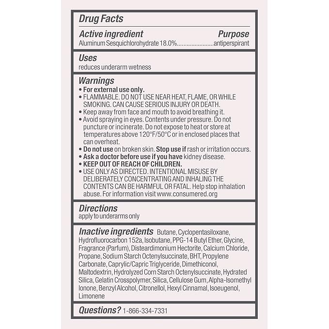 Degree Anti-Perspirant Aerosol Ultra Dry for 96 Hour sweat and odor protection 5X protection 3.8 Oz