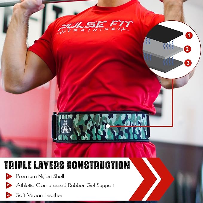 Bear Grips Weight Lifting Belt