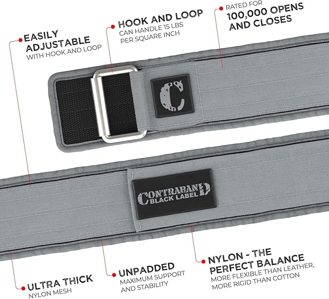 Contraband Black Label 4010 4 Inch Nylon Weight