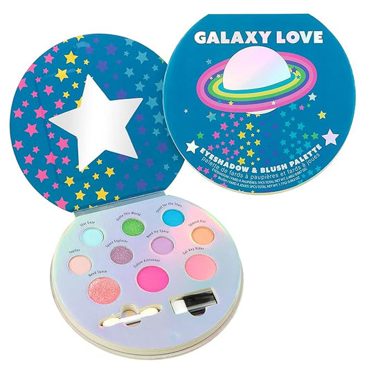 Expressions 10 Color Eyeshadow Palette & Blush Makeup