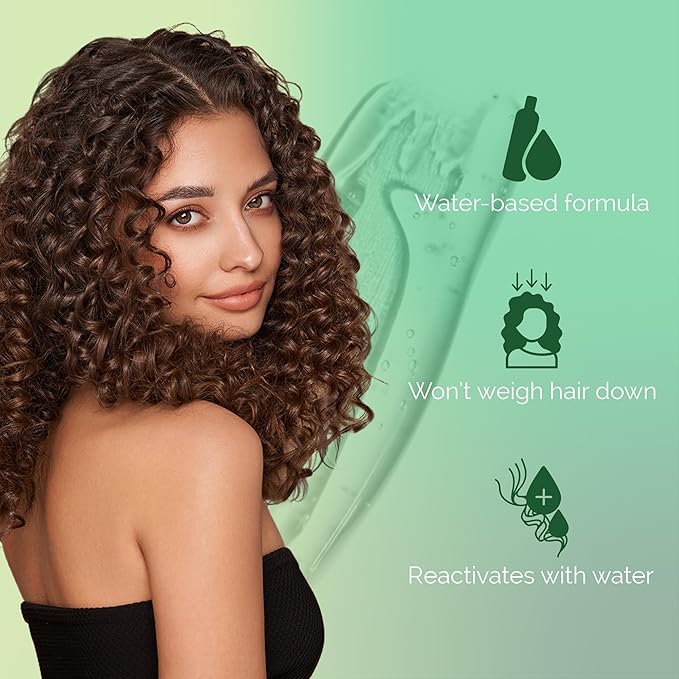 Curl Keeper Ultimate Hold Hair Gel for Curly Hair, 8 Fl Oz - Frizz-Free Hair Styling Gel for Men & Women - Light-Weight Formula Holds Curls with No Product Build Up - Wavy & Curly Hair Products