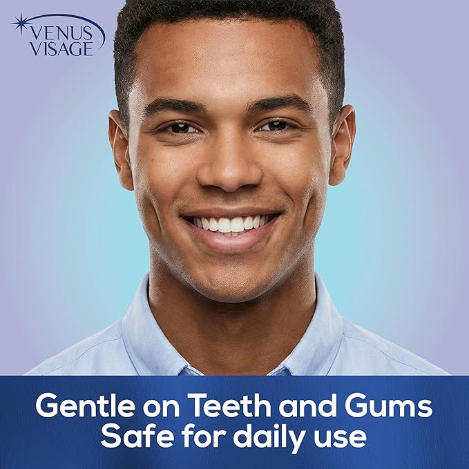 Venus Visage Award Winning Teeth Whitening Pen, 20+ Uses - Teeth whitening Kit Professionally formulated - Best Teeth whitening Gel Pen Teeth Whitener - Low Sensitivity (Mint) (0.07 Fl Oz (Pack of 2))