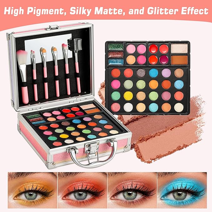 Anpro All-In-One Makeup Carry Case with Pro Teen