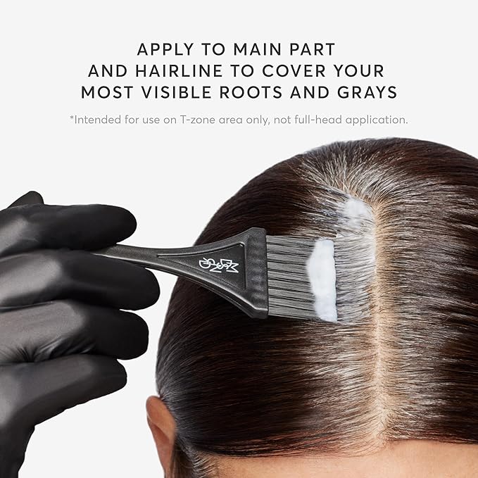 Madison Reed Root Perfection Permanent Root Touch Up, Light Brown 7N Alba, 10 Minutes for 100% Gray Root Coverage, Ammonia-Free Hair Dye, Two Applications