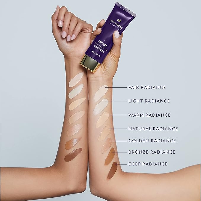 Westmore Beauty Body Coverage Perfector – Waterproof Leg & Body Makeup/Bronzer For Women - Best Tattoo Cover Up Makeup & Tattoo Concealer - 7 Oz Fair Radiance