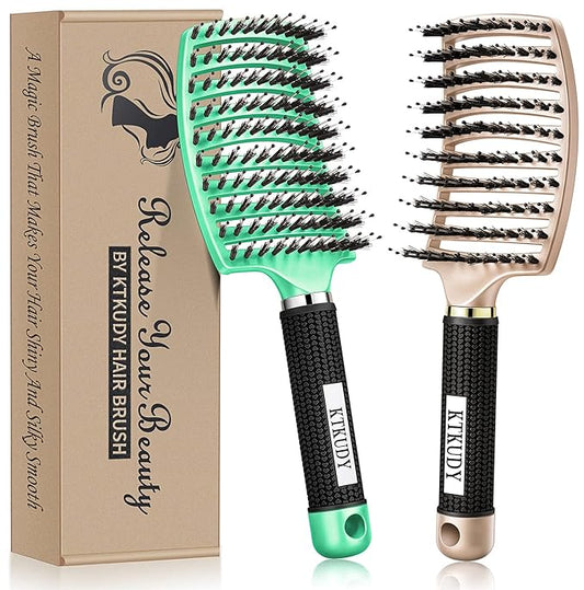 KTKUDY Detangling Brush Getting Knots