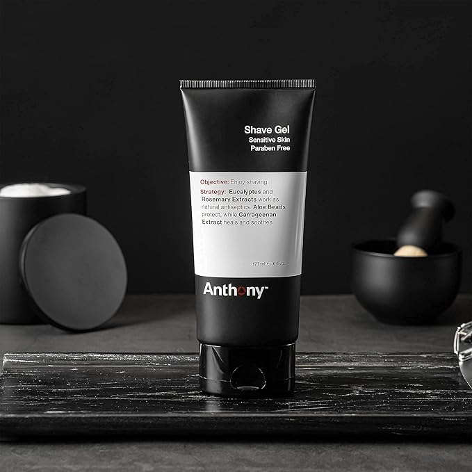 Anthony Ingrown Hair Treatment and Shave Gel - 3 oz and 6 oz